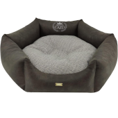 Ортопедично луксозно легло CAZO Soft Bed Premium Grey със свалящ се калъф